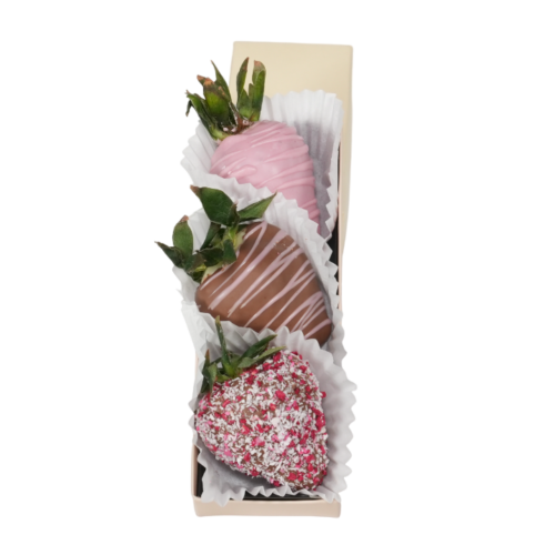 Capsuni in ciocolataThree Little Bites