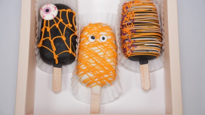 Cakesicle in ciocolata- Little Mummies