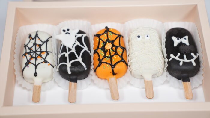 Cakesicle in ciocolata- Halloween